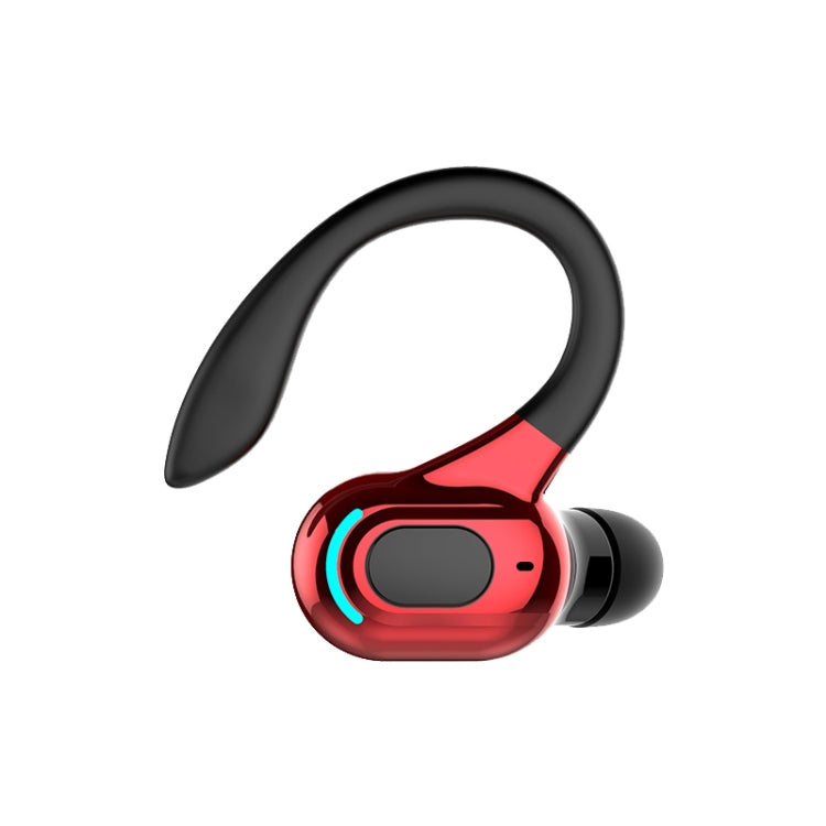 Écouteurs stéréo sans fil Bluetooth 5.1 F8 pour le sport : un écouteur (noir), un écouteur (blanc), un écouteur (noir et rouge), un écouteur (noir et bleu), un écouteur (noir et vert)